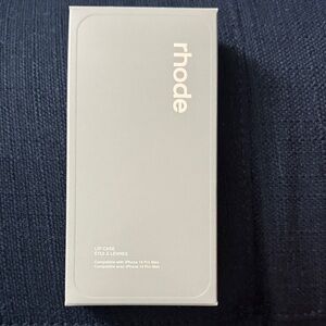RHODE Lip Case for iPhone 14 Pro Max - Silver